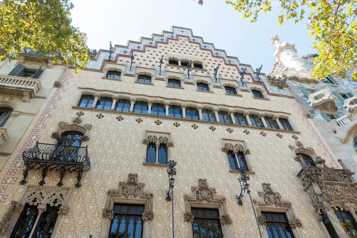 Casa Amatller next to Casa Batlló