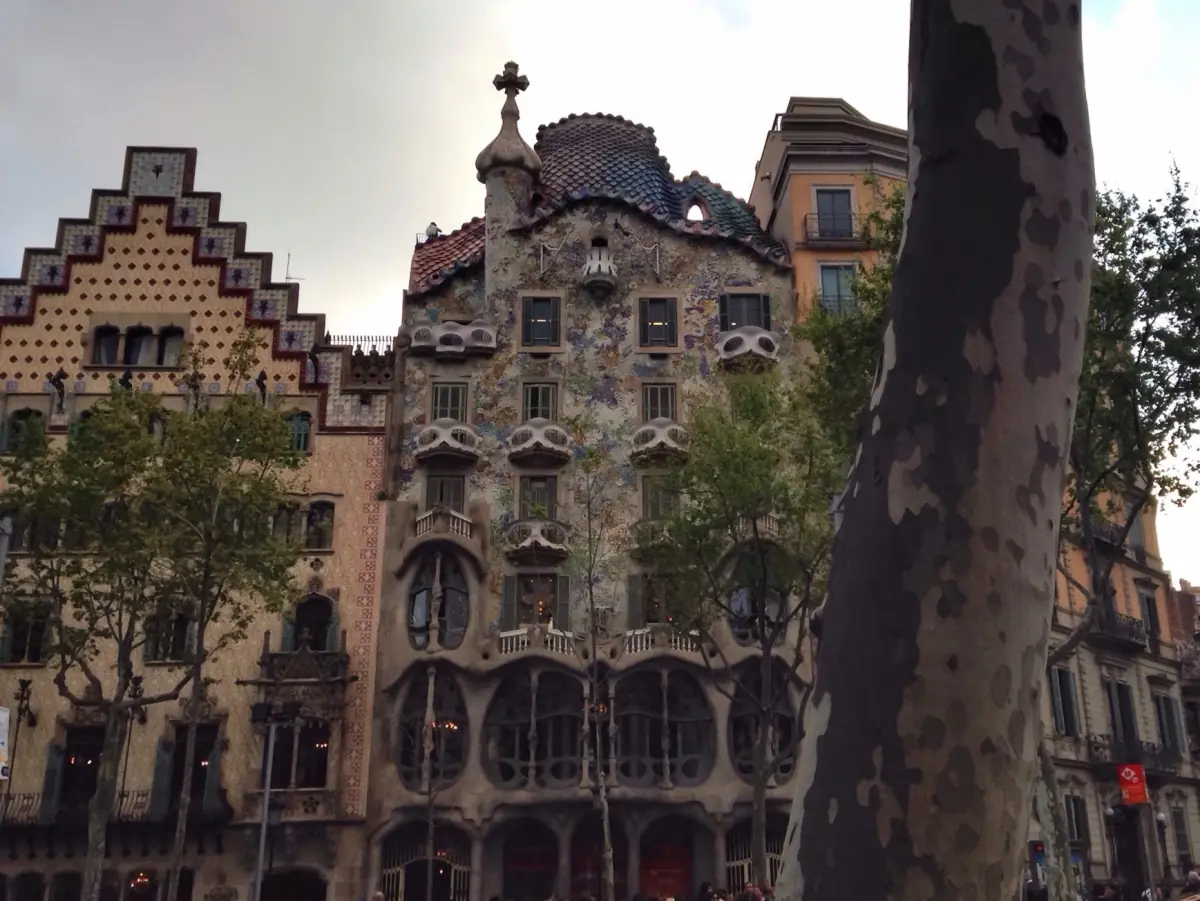 Casa Batlló on Passeig de Gràcia