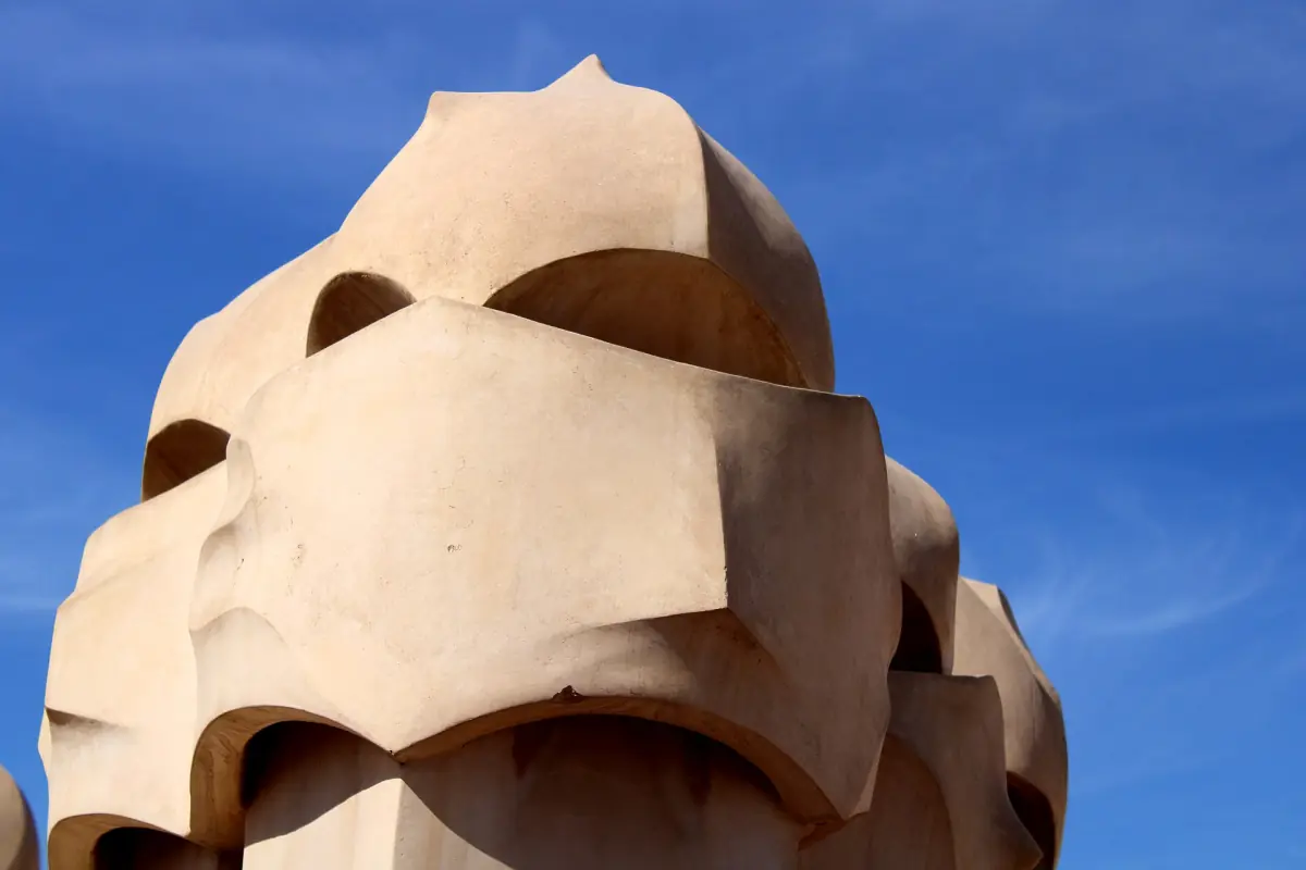 The chimneys of Casa Milà