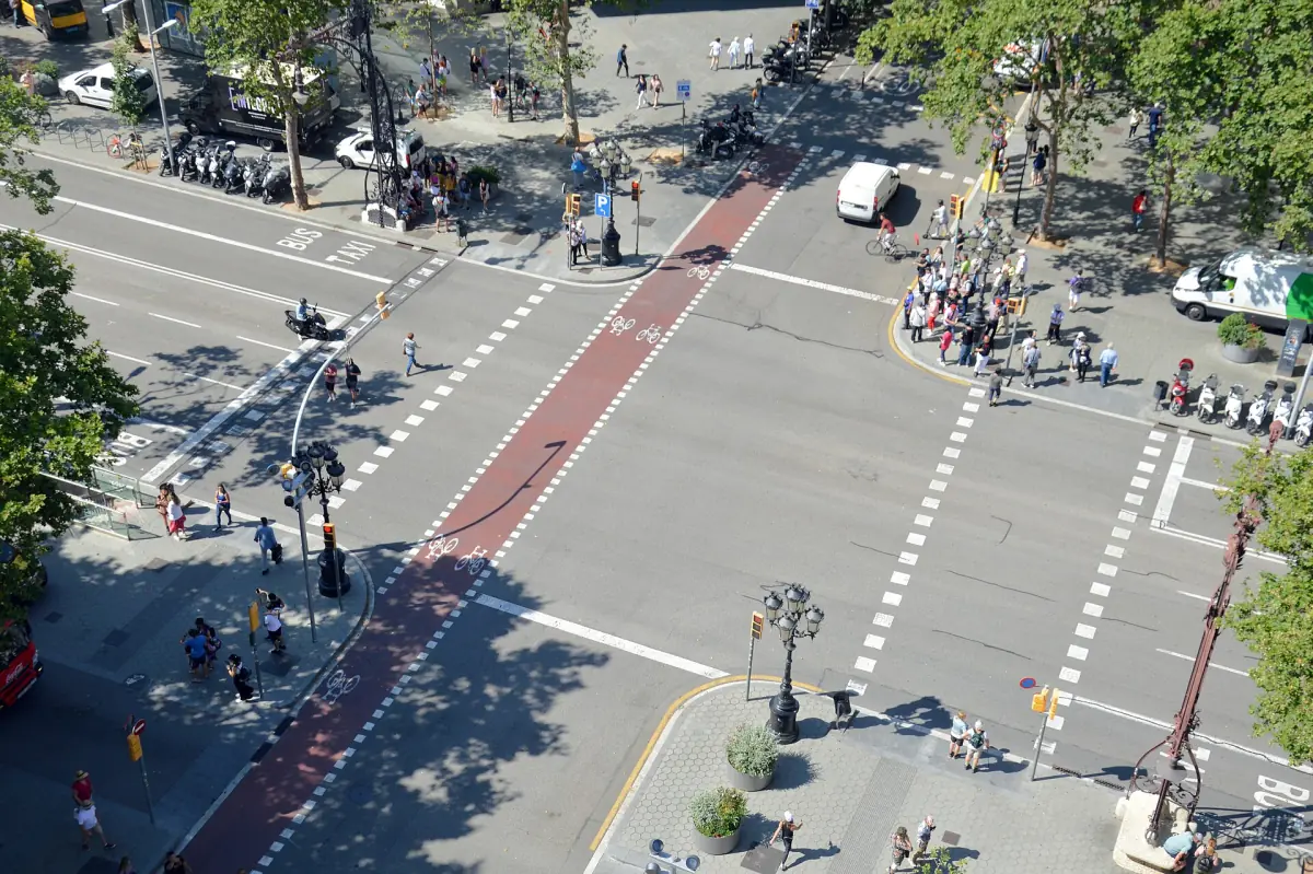 Passeig de Gràcia at Carrer de Provença